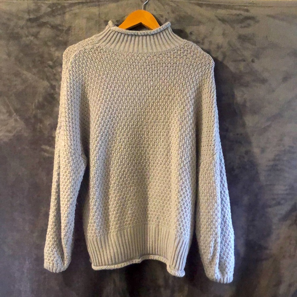 Cozy sweater.